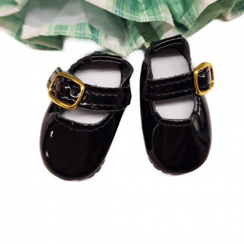 Preview: Süsse Lackschuhe für Mädchen 20cm